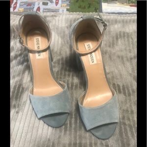 Steve Madden Suede Block Heels